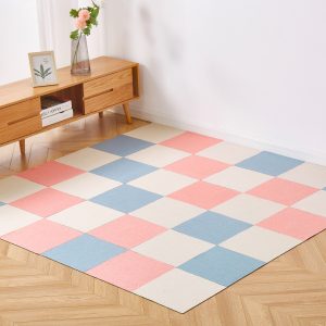 Faux Linen Self-Adhesive Mat