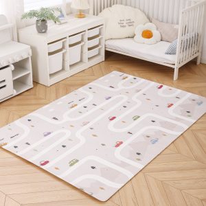 Waterproof PVC Baby Play Mat | Easy to Clean, Durable & Stylish