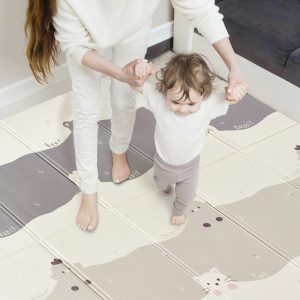 XPE Baby Play Mat | Non-Toxic, Foldable & Waterproof for Tummy Time