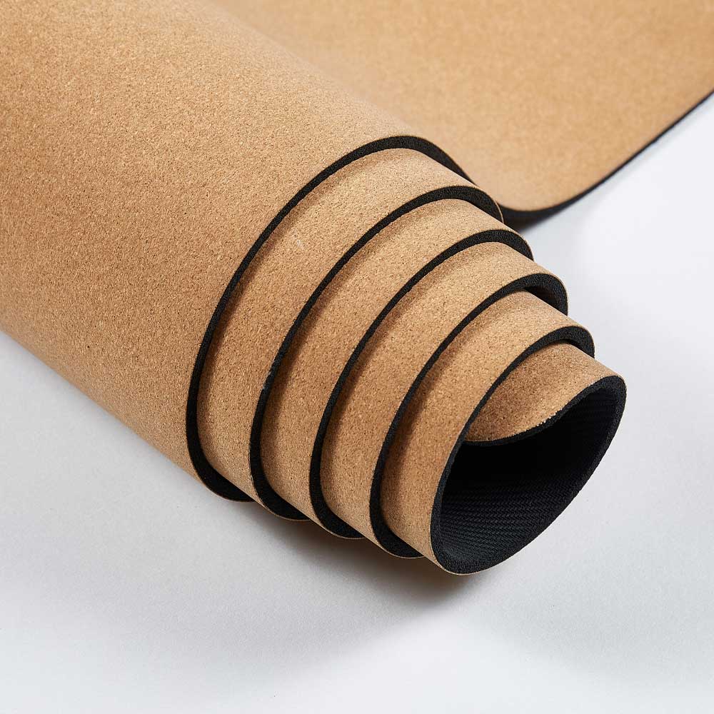 Cork Yoga Mat Detail