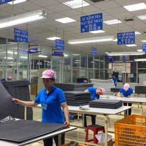 EVA Foam Mat Manufacturing Process Quality Inspection