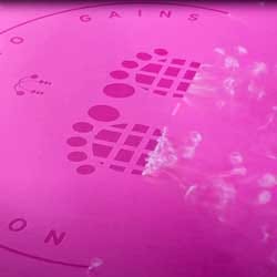 Laser Engraved Logo Yoga Mat