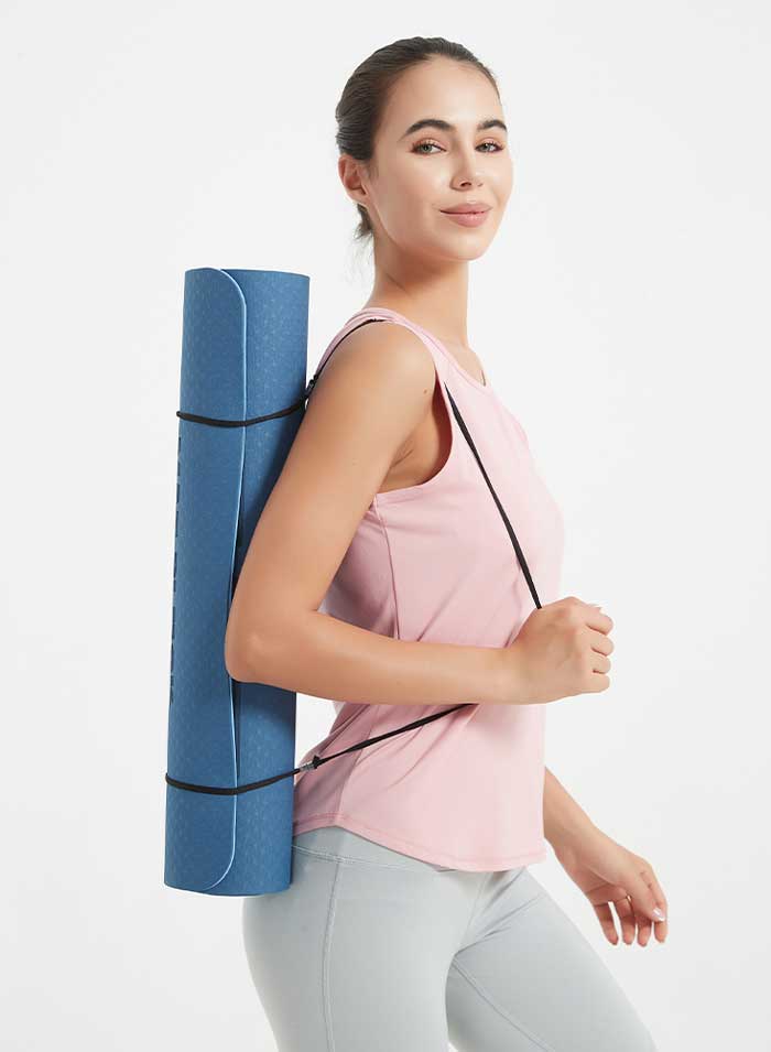 Premium TPE Laser Engraved Yoga Mat
