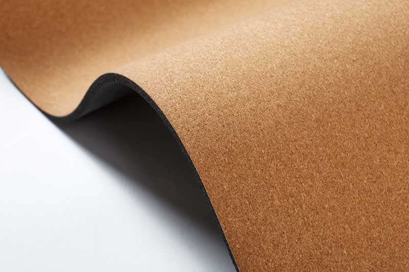 Custom Yoga Mat Composite Surface Layer-Cork