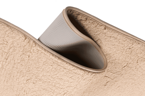 Custom Yoga Mat Layer Structure-Closed-cell + fabric