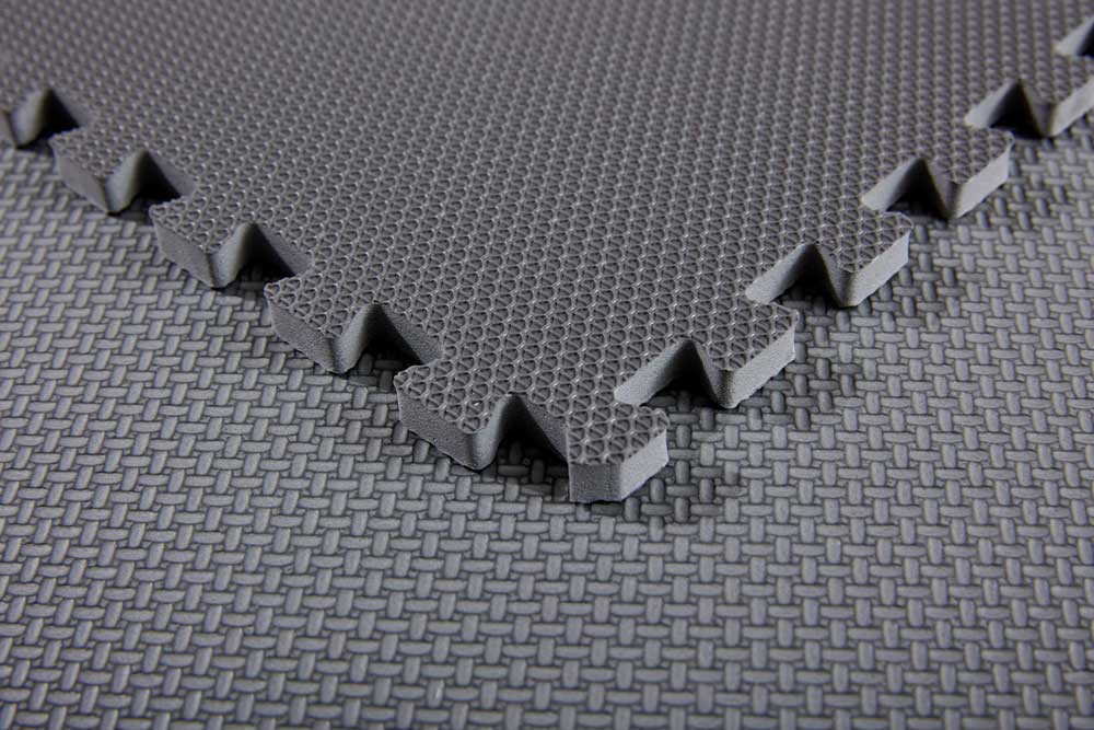 Custom Interlocking & Puzzle Mats-Bottom Surface Treatment-Anti-Slip Film Technology