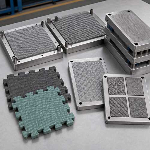 Custom Interlocking & Puzzle Mats-Surface Texture-Customized pattern