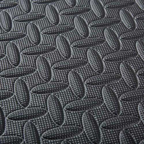 Custom Interlocking & Puzzle Mats-Surface Texture-Leaf Pattern
