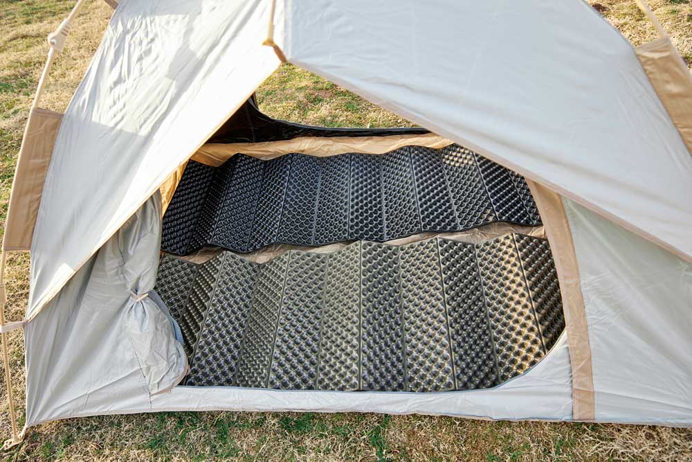 Foldable EVA camping mat