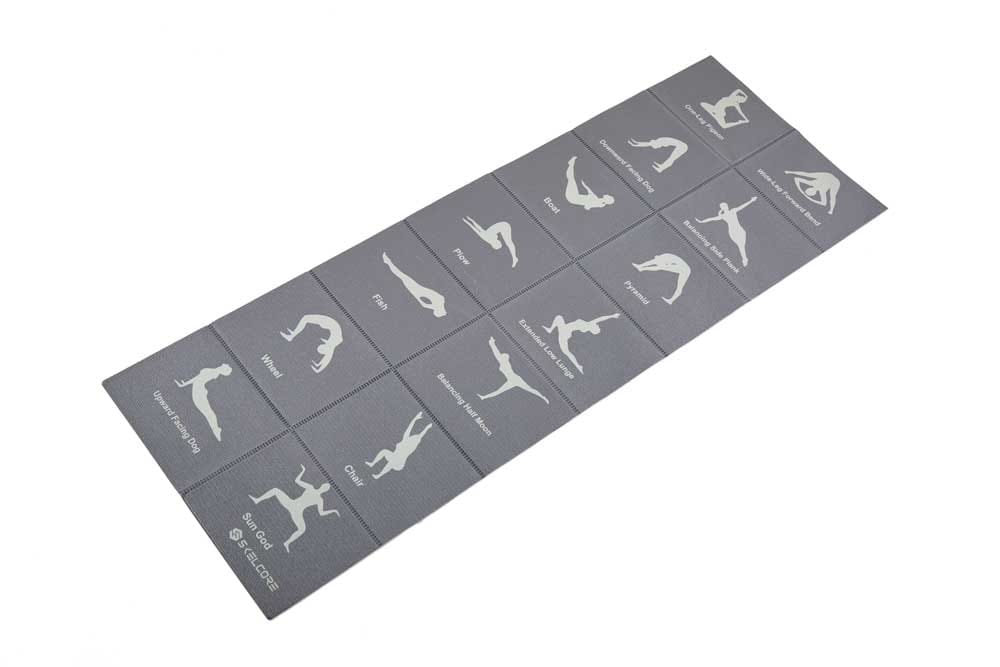 Foldable Yoga Mat made of TPE material