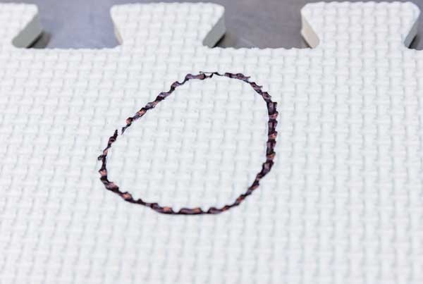 Quality Control for Foam Mats-Burn Marks2