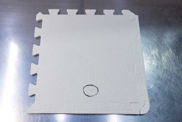 Quality Control for Foam Mats-Color Contamination2