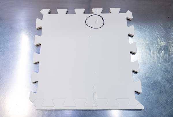 Quality Control for Foam Mats-Pinholes / Holes3