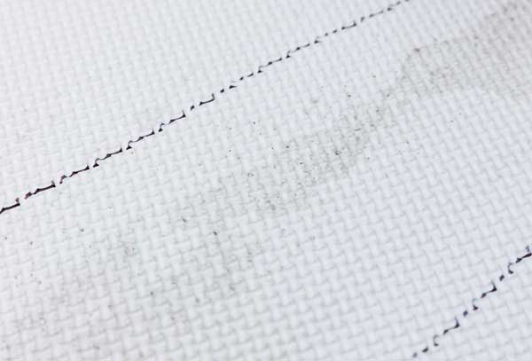 Quality Control for Foam Mats-Stains Dirt3